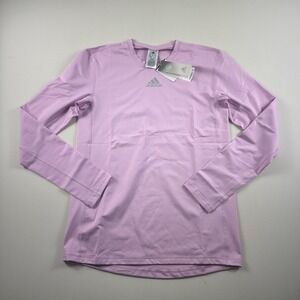 Adidas TF LS Top CR Men's Large Pink Futbol Soccer Active Training Gym Sports